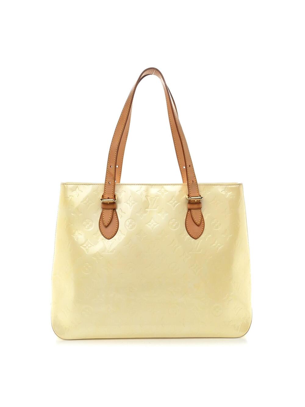 Louis Vuitton Vernis Brentwood Perle #361896L65B